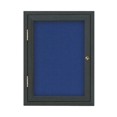 United Visual Products Sliding Glass Door Radius Letterboard, 72"x48", Gold/Grey Vinyl UV9023ACS-GOLD-GREYVL